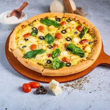 HALLOUMI PESTO PIZZA