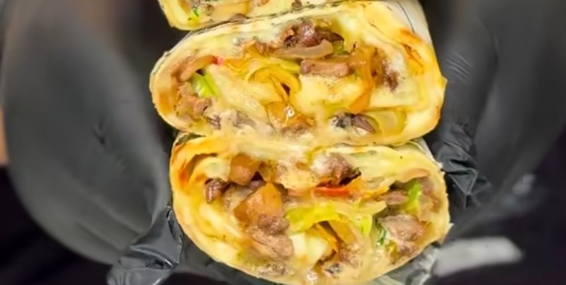 Cheese Steak Wrap